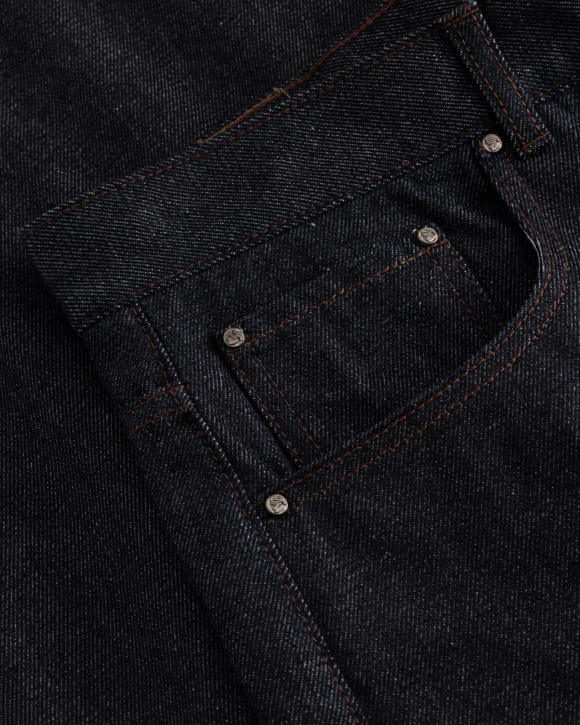 Raw Selvedge Denim Jeans Darkwash